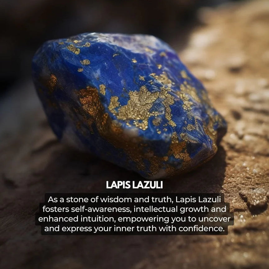 Lapis Lazuli Bracelet - Wisdom, Truth, Power