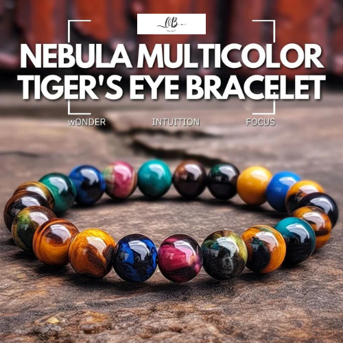 Nebula Multicolor Tiger's Eye Bracelet - Wonder, Intuition, Focus