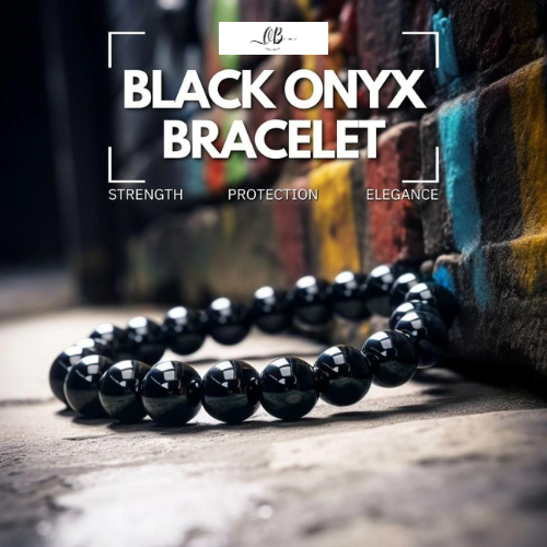 Black Onyx Bracelet - Strength, Protection, Elegance